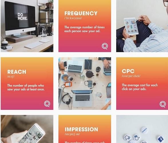A Uniform and Smooth Color Palette for Instagram Feed | Instagram For Business | One Search Pro Digital Marketing