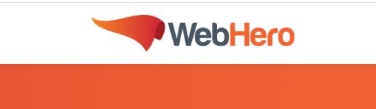 WebHero digital marketing agency website