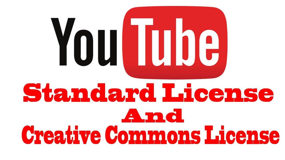 YouTube Standard License and Creative Commons License | YouTube Content | One Search Pro Digital Marketing