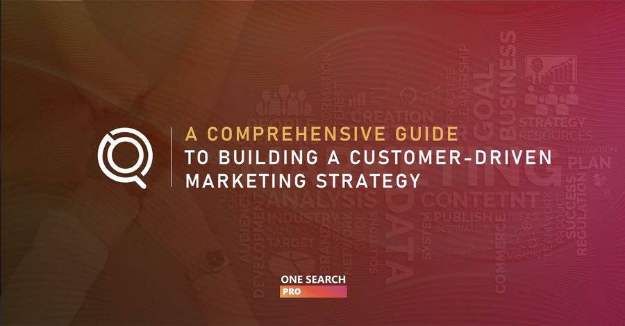 A Comprehensive Guide to Building a Customer-Driven Marketing Strategy