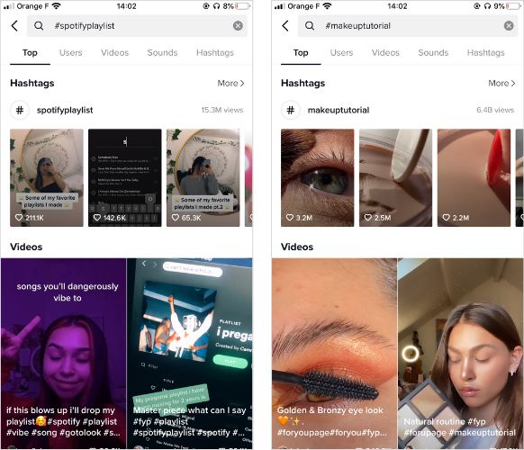 Trending on TikTok | Hashtags on TikTok | One Search Pro Digital Marketing