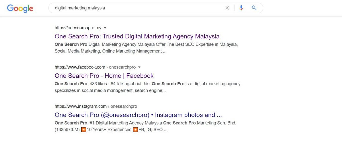Google Search Results | How to Become an SEO Expert | One Search Pro