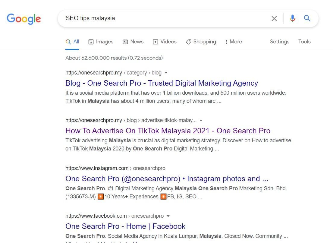 Meta Tags on Social Networks | Meta Title And Description | One Search Pro Digital Marketing