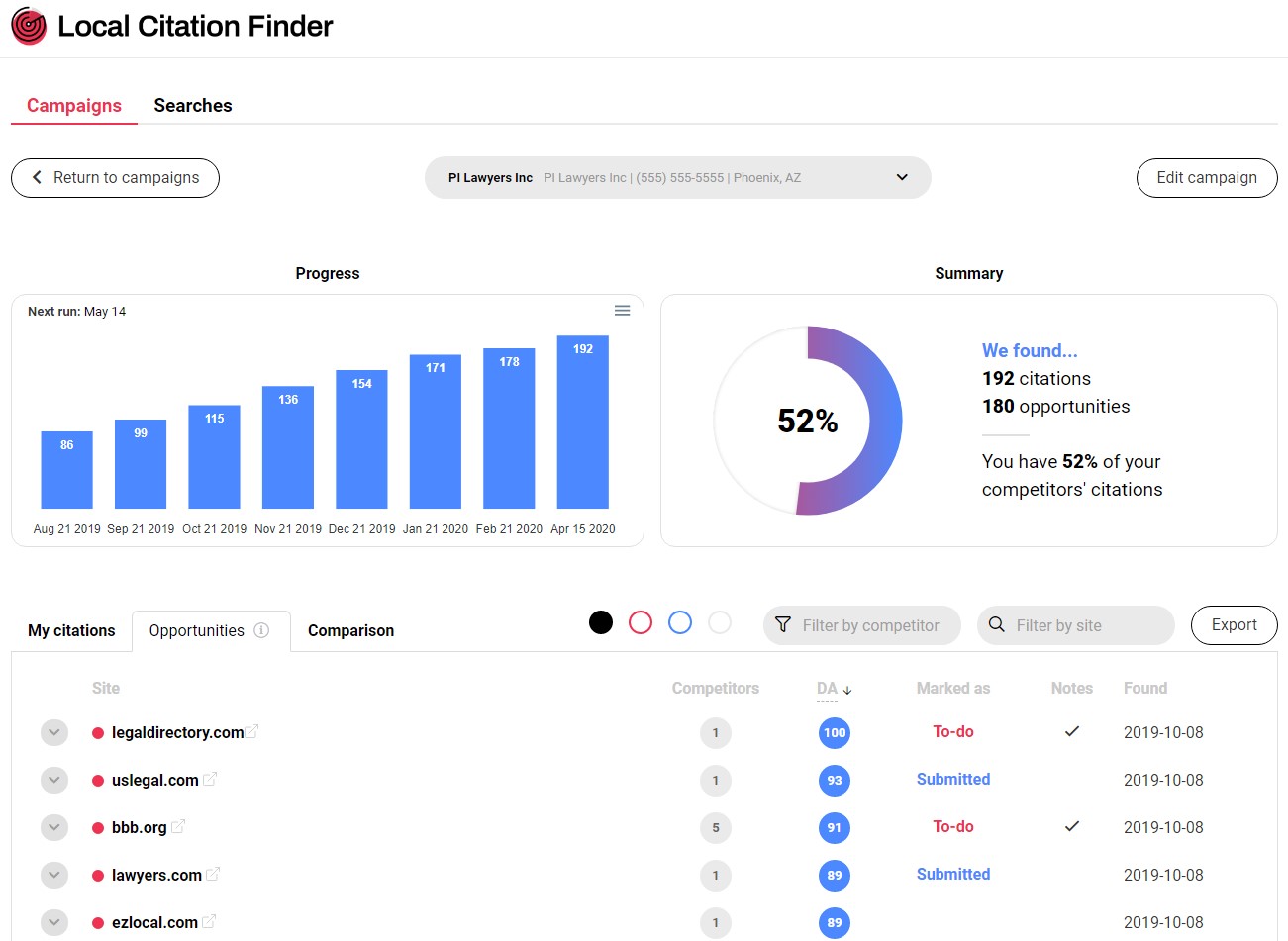 Whitespark | Local SEO Tools | One Search Pro